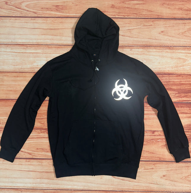 PHATTPANT biohazard zip-up hoodie- hoodie  A001